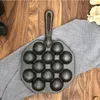 Padelle NUBECOM 12 cavità Takoyaki Pan Maker Polpo Palline Cottura in casa Utensili da cucina Forniture da cucina