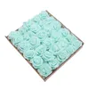 Bouquet de roses artificielles avec fleurs décoratives – 25 pièces, bouquet de mariée en fausse mousse, pour mariage : pièce maîtresse de célébration d'événement pour anniversaire de bébé