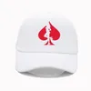 Ball Caps Zabawne seksowne poker drukują baseball mężczyźni kobiety Sun Hat Girl Streetwear Casual Trucker Cap