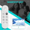 Controladores remotos G9N9N Voz Bluetooth Acessórios de controle IR para Google TV GoogleChromecast 2024 W3JD