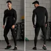 Thermal Mens Underwear Winter Men Warm First Layer Man Undrewear Set Compression Quick Drying Second Skin Long Johns Sport 2 Sets