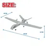 Z55 RC avion 2.4G 3CH main lancer mousse avion un rouleau clé envergure fixe RC Gilder avion jouets pour enfants cadeaux 240118