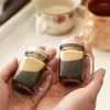 Wine Glasses 35ml Mini Mason Jar For Jam Honey Sub-bottling Sealed Leakproof Coffee Milk Juice Bottle With Lid Vodka Sample Storage