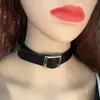 Choker Trendy PU Leather Rope Chokers Goth Fashion Design Collar Necklace For Women Jewelry Accessories