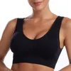 Sutiãs sexy mulheres sutiã plus size sem costura respirável sutiã fio livre bralette roupa interior confortável ativo acolchoado colheita topo