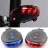 Other Lighting Accessories LED Light Safe Wasafire MTB Road Rear Taillight Lamp 5 LED+2 Laser Line Bicycle reflector Cycling Bike Safety Warning Night Ridi YQ240205