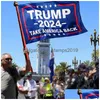 Drapeaux de bannière 3X5 pieds Make America Again Trump Flag 2024 Élection du président américain Donald Usa Ensign Présidents Bh7095 Tqq Drop Deli Dhvib