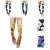 Women Socks Novelty Funny Peacock Graphic Straight Sock Unisex For Harajuku Fashion Long Crew Squirrel