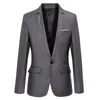 Mode Casual Hommes Blazer Coton Slim Corée Style Costume Blazer Masculino Mâle Costumes Veste Blazers Hommes Vêtements Taille M-5XL 240118