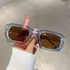 Occhiali da sole KAMMPT Vintage Rettangolo Uomini 2024 Moda Retro Originale Colore Della Caramella Occhiali Donne Trendy Brand Design UV400 Shades