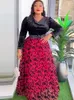 Roupas étnicas Vestidos Africanos para Mulheres Plus Size Robe Dashiki Outfits Marroquino Kaftan Dubai Muçulmano Abaya África Long Maxi Dress