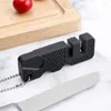 Andra knivtillbehör Portabla kökslipare Keramik Multifunktionell hushåll Anti-Clip Fruit Sharpening Stone