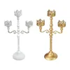 Candle Holders Metal Candelabra Elegancki projekt Centralny Centrum rzemiosła Candlestick na jadalnię na przyjęcie weselne