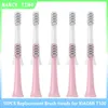 Vacuum Sealed Packed Replacement For XIAOMI MIJIA T100 Brush Heads Sonic Electric Toothbrush DuPont Soft Bristle Nozzles