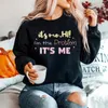 Sudaderas para mujer es yo hola soy el problema sudadera anti héroe taylor midnights inspirado ts ts álbum y2k crewneck sweashirts