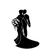 Party Supplies MRMRS Akryl Black Wedding Cake Topper Decorations Mariage Decorating Baking Tools