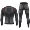 Men's Tracksuits Outdoor Sports Thermal Underwear Suit Training Fitness Clothing T-Shirt Quick-Drying Tops And Pants