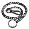 Keychains Fashion Long Keychain Wallet Belt -kedjebyxor Hipster Pant Jean Hiphop Jewelry Men's 42cm Metal Key Ring K414