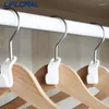 Hangers 10/50/100 PCS Mini Clothes Hanger Connector Thickening Plastic Space Saving For Closet Hooks Cascading Organizer Rac