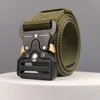Belts Men's Belt Outdoor Hunting Tactics Multifunctional Combat Survival High Quality Hyniron Snake Buckle Male Luxury