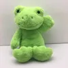 Poduszka kawaii 40 cm zielona żaba pluszowe zabawki pluszowe zwierzęta lalka dzieci dzieci dzieci dzieci chłopcy dorośli prezenty urodzinowe
