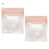 Astucci per gioielli X5QE Confezione da 10 sacchetti protettivi Sacchetti sigillati trasparenti e impermeabili Orecchini resistenti all'ossidazione