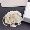 Designer smycken kvinnor örhängen designer för kvinna 925 sterling silver hoop party bröllop gåva