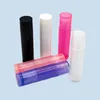 Frascos de armazenamento 100 unidades/pacote 5g 5ml vazios tubos de brilho labial frascos de batom bálsamo tubo tampa recipiente ferramenta de maquiagem de viagem recipientes cosméticos