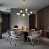 Lampadari Nordic Smart Home Decorazione Soggiorno Lampade a sospensione Illuminazione per interni Sala da pranzo a LED per