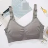 Intimo maternità Reggiseno allattamento prima della gravidanza Bottone aperto Reggiseno allattamento senza ferretto Donne incinte Allattamento al seno Otpju