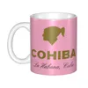 Mugs Cohiba Kanye Cuban Custom Coffee Ceramic Mug Cup Creative Present Outdoor Work Camping And