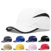 Ball Caps moda mężczyźni szybcy suszący logo baseball czapka baseballowa kobiety na zewnątrz oddychane regulabowane snapback tatę hap hop trucker czapki