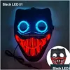 Party Masks Halloween Neon LED PURGE MASK MASKERAD