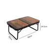 Camp Furniture MOUNTAINHIKER Portable Outdoor Folding Table Camping Aluminum Alloy Strong Load-Bearing For Picnic Fishing
