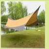 Tält och skyddsrum högkvalitativ 210D överdimensionerad solskyddsmedel Regntät järnpoler Anti-UV 550 560 cm Sun Shelter Beach Tent Outdoor Camping