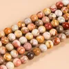 Loose Gemstones Factory Price Natural Round South African Agate Beads Spacer Stone For Jewelry Making DIY Bracelet Necklace Gift