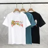 メンデザイナーTシャツ涙シャツメンズTシャツTEESメンズカジュアル半袖レースデニムレターストリート2024新しい夏の服