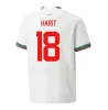 22 23 24 Maillots de football du Maroc à domicile Kits pour enfants 2023 2024 Maillot de pied Algérie Ziyech Boufal FAJR Munir Ait Benasser Amrabat Maillots de football