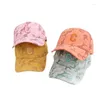 Ball Caps Doit Retro Fashion C Baseball Cap Hat For Boy Girls Hip Hop Summer Kids Sun Protection Outdoor Sports Snapback