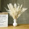 Decorative Flowers 30pcs Pampas Grass Boho Dried Bouquet Home Decor Fleurs Sechees Christmas Wedding Decoration Flores Arrangement