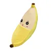 40-80cm engraçado adorável banana recheado macio travesseiro sofá almofada bebê bonito boneca de pelúcia crianças brinquedos de frutas crianças presentes de aniversário 240122