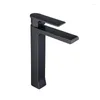 Bathroom Sink Faucets Basin Black Oil/Nickel Brass Single Handle Faucet & Cold Water Mixer Taps Lavatory