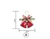 Party Supplies Large Jingle Bells Christmas Tree Decorations Wall Hangings Home Crafts Classic Iron Party/Festival DIY