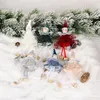 Juldekorationer Angel dockor Träd hängande hängsmycken Ornament Navidad 2024 Dekoration Natal Gift Noel Home Decor Year