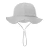 Accessoires de cheveux Bébé Garçon Fille Été Seau Chapeau Doux Coton Panama Pour Enfants Infantile Capuchon En Plein Air Plage Chapeaux De Soleil Chapeaux De Pêcheur