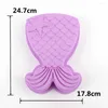 Baking Moulds 3D Fish Tail Shaped Silicone Cake Mold Mermaid Handmade Dessert Mousse Tray Chocolate Candy Molds