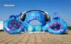 Toptan açık dev şişirilebilir ahtapot özelleştirilmiş geçici çadır konseri DJ Booth Air Plep Up Ahtapot Modeli Müzik Partisi Dekorasyonu İçin Kulaklık