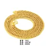 8mm 22K Gold Filled Collana di gioielli per uomo Donna Bijoux Femme Collare Mujer Naszyjnik Solido Bizuteria 240125