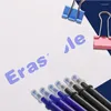 0.5mm Uitwisbare Pen Set Blauw Zwarte Inkt Vullingen Staven Magic Gel Wasbaar Handvat School Kantoorbenodigdheden Levert