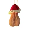 Julekorationer 1st roligt penis träd hängande prydnad hänge hem dekoration år fest leveranser semester xmas